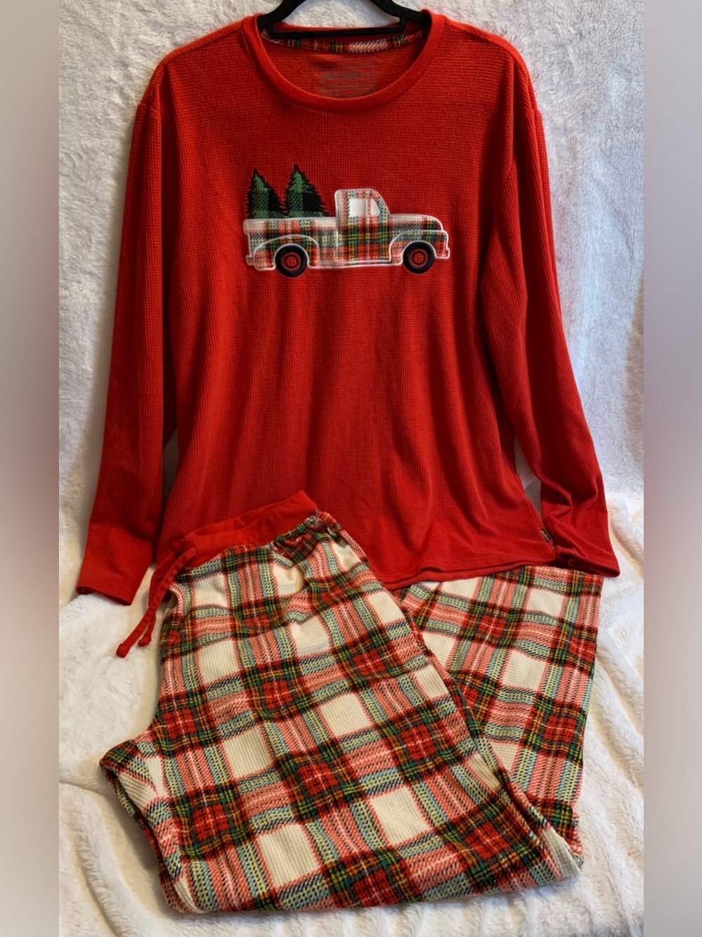 Eddie Bauer Plaid Holiday Pajama Set